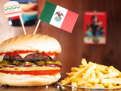 Spansk Inspireret Burger til madpakken